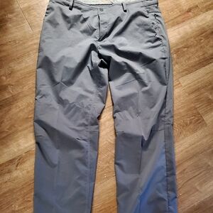 Nike Tiger Woods Collection Golf Pants 38X34 Gray Performance Sport Stretch Mens